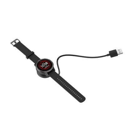 For Garmin Forerunner 255S Integrated Watch Charger With Data Transmission Function(Black) - Charger by buy2fix | Online Shopping UK | buy2fix