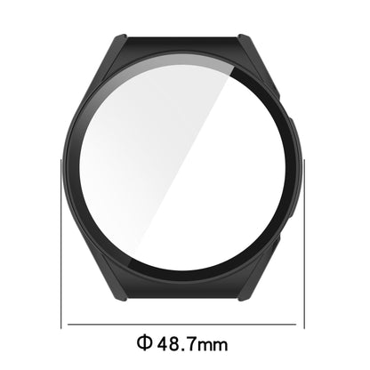 For Xiaomi Watch S1 PC + Toughened Film Fully Enclosed Protective Case(Transparent) - Watch Cases by buy2fix | Online Shopping UK | buy2fix