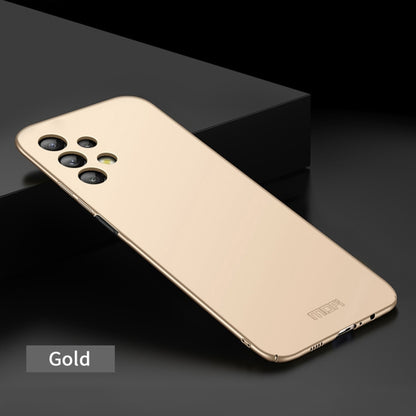 For Samsung Galaxy A32 5G MOFI Frosted PC Ultra-thin Hard Phone Case(Gold) - Galaxy Phone Cases by MOFI | Online Shopping UK | buy2fix