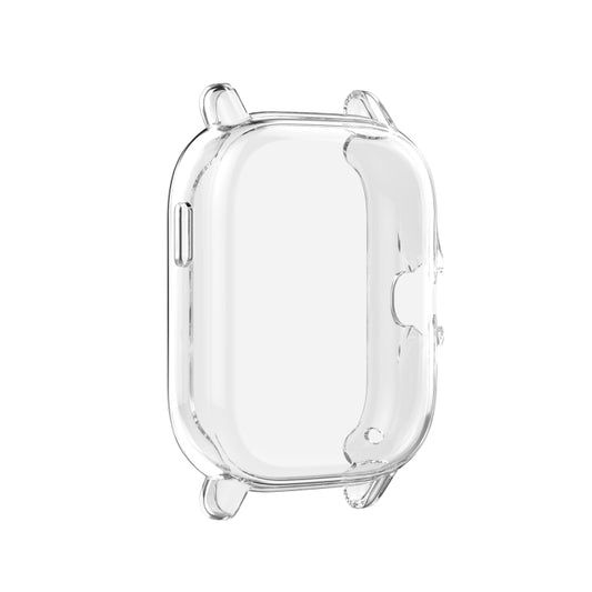 For Amazfit GTS 3 Shockproof TPU Plating Watch Case(Transparent) - Watch Cases by buy2fix | Online Shopping UK | buy2fix