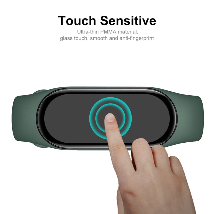 1 PC For Xiaomi Mi Band 7 ENKAY 3D Full Coverage Soft PC Edge + PMMA HD Screen Protector Film - Screen Protector by ENKAY | Online Shopping UK | buy2fix