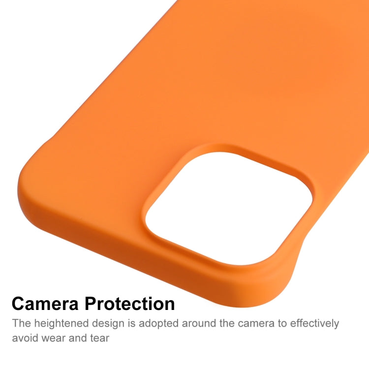 For iPhone 14 Pro Max ENKAY Matte Frameless PC Phone Case(Orange) - iPhone 14 Pro Max Cases by ENKAY | Online Shopping UK | buy2fix