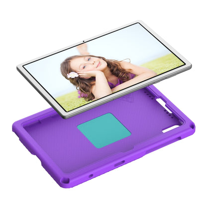 For Samsung Galaxy Tab S6 Lite 2024 EVA Hybrid PC Shockproof Tablet Case with Frame(Purple) - Other Galaxy Tab PC by buy2fix | Online Shopping UK | buy2fix