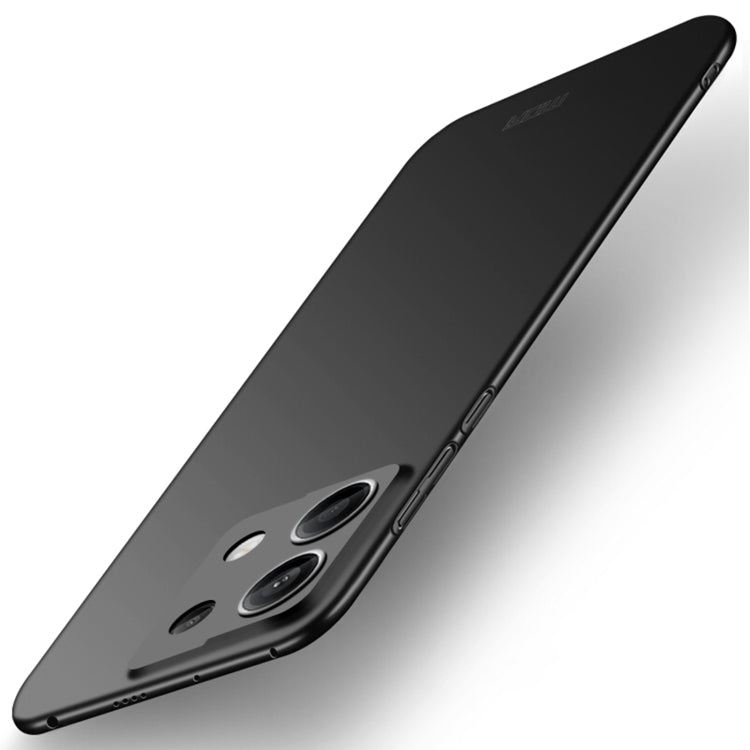 For Redmi Note 13 Pro 5G MOFI Micro-Frosted PC Ultra-thin Hard Phone Case(Black) - Note 13 Pro Cases by MOFI | Online Shopping UK | buy2fix