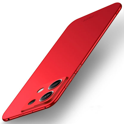 For Xiaomi Redmi Note 13 Pro 5G MOFI Micro-Frosted PC Ultra-thin Hard Phone Case(Red) - Xiaomi Cases by MOFI | Online Shopping UK | buy2fix