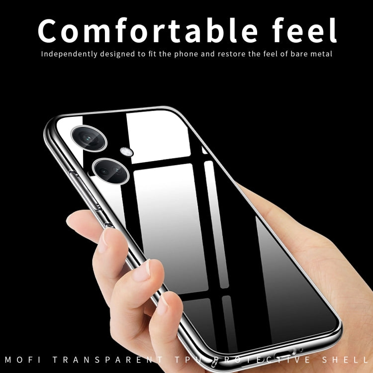 For OPPO K11 MOFI Ming Series Transparent Ultra-thin TPU Phone Case(Transparent) - OPPO Cases by MOFI | Online Shopping UK | buy2fix