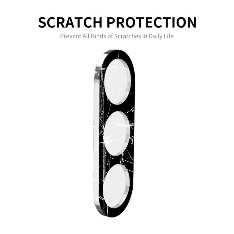 For Samsung Galaxy S23 FE 5G ENKAY Hat-Prince 9H Rear Camera Lens Tempered Glass Film(Black) - Galaxy S23 FE 5G Tempered Glass by ENKAY | Online Shopping UK | buy2fix