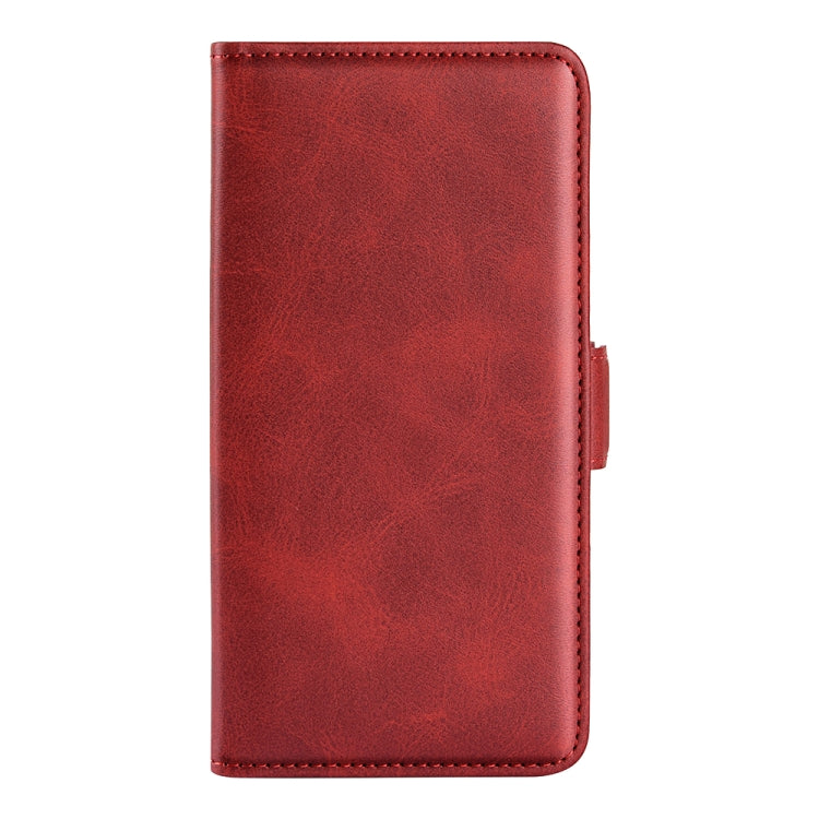 For iPhone 16 Pro Dual-side Magnetic Buckle Horizontal Flip Leather Phone Case(Red) - iPhone 16 Pro Cases by buy2fix | Online Shopping UK | buy2fix