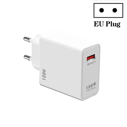 120W USB Super Fast Charging Charger Suitable for Xiaomi 12 / 12 Pro and Huawei / vivo, Plug Size:EU Plug - USB Charger by buy2fix | Online Shopping UK | buy2fix