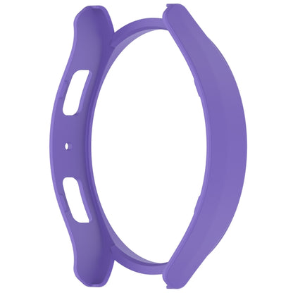 For Samsung Galaxy Watch 6 40mm Half Coverage Hollow PC Watch Protective Case(Purple) - Watch Cases by buy2fix | Online Shopping UK | buy2fix