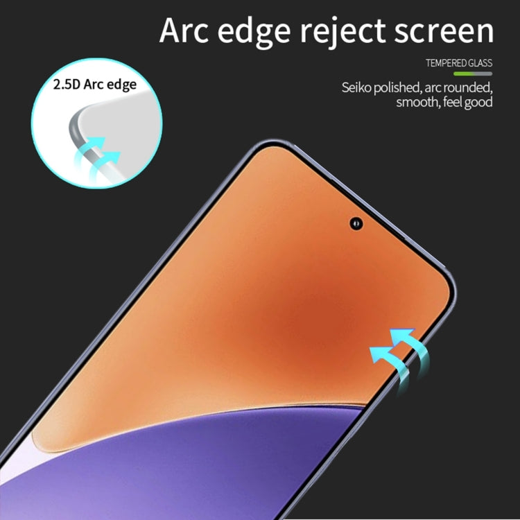 For Xiaomi 15 PINWUYO 9H 2.5D Full Screen Tempered Glass Film(Black) -  by PINWUYO | Online Shopping UK | buy2fix