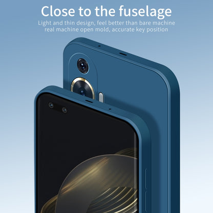 For Huawei nova 11 4G PINWUYO Sense Series Liquid Silicone TPU Phone Case(Blue) - Huawei Cases by PINWUYO | Online Shopping UK | buy2fix
