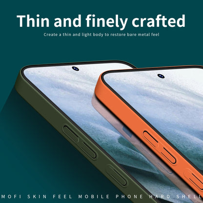 For Samsung Galaxy S24+ 5G MOFI Qin Series Skin Feel All-inclusive PC Phone Case(Orange) - Galaxy S24+ 5G Cases by MOFI | Online Shopping UK | buy2fix