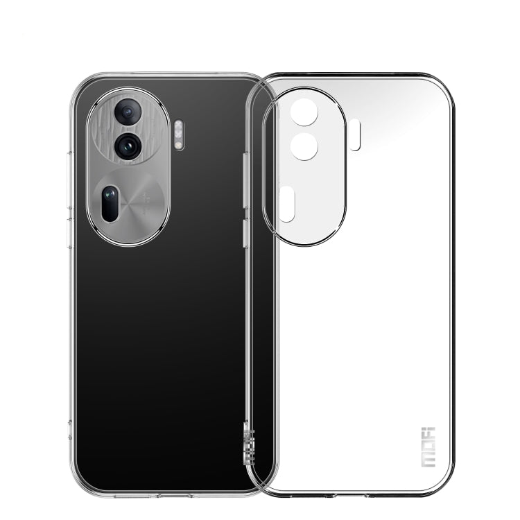 For OPPO Reno11 Pro China MOFI Ming Series Ultra-thin TPU Phone Case(Transparent) - Reno11 Pro Cases by MOFI | Online Shopping UK | buy2fix