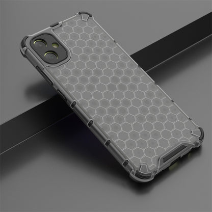 For Samsung Galaxy A05 Shockproof Honeycomb Phone Case(Black) - Galaxy Phone Cases by buy2fix | Online Shopping UK | buy2fix