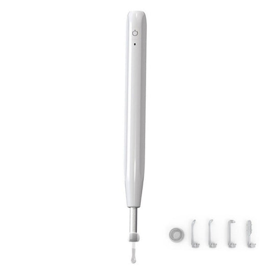 W2 WiFi Smart Visual Ear Pick Cleaning Kit Ear Wax Removal Tool with LED Light(White) - Ear Care Tools by buy2fix | Online Shopping UK | buy2fix