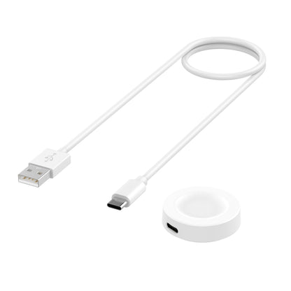 For Honor Watch 4 Pro Smart Watch Magnetic Suction Split Charging Cable, Length: 1m(White) - Charger by buy2fix | Online Shopping UK | buy2fix