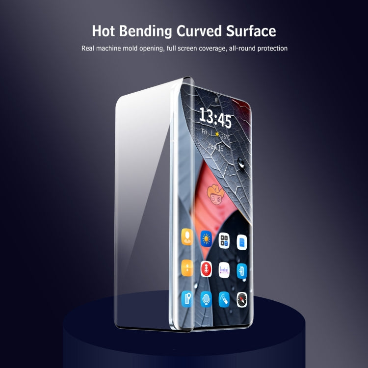 For Redmi Note 13 Pro+ ENKAY Hat-Prince Heat Bending Full Side Glue Tempered Glass Film - Note 13 Pro+ Tempered Glass by ENKAY | Online Shopping UK | buy2fix