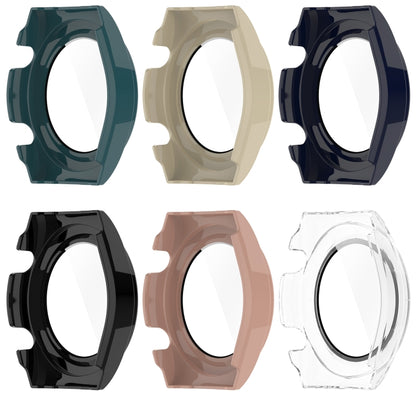 For Xiaomi Watch H1 PC + Tempered Film Integrated Watch Protective Case(Black) - Watch Cases by buy2fix | Online Shopping UK | buy2fix