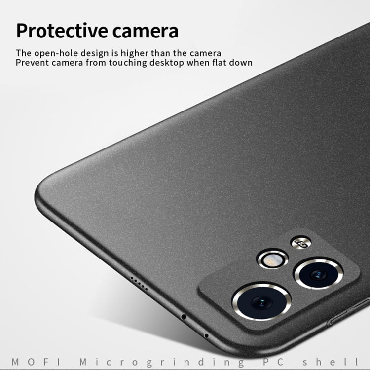 For Honor 90 GT MOFI Fandun Series Frosted PC Ultra-thin All-inclusive Phone Case(Black) - Honor Cases by MOFI | Online Shopping UK | buy2fix