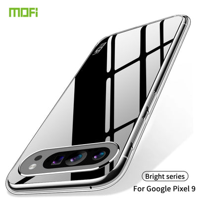 For Google Pixel 9 MOFI Ming Series Transparent Ultra-thin TPU Phone Case(Transparent) - Google Cases by MOFI | Online Shopping UK | buy2fix