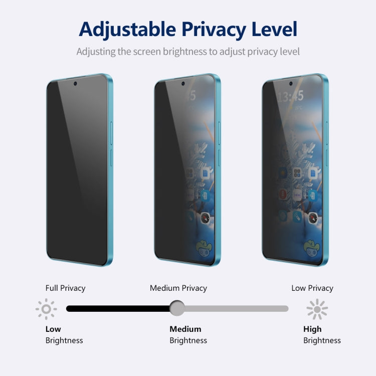 For Samsung Galaxy A35 / A55 ENKAY Hat-Prince 360 Degree Anti-peeping Privacy Full Screen Tempered Glass Film - Galaxy Tempered Glass by ENKAY | Online Shopping UK | buy2fix