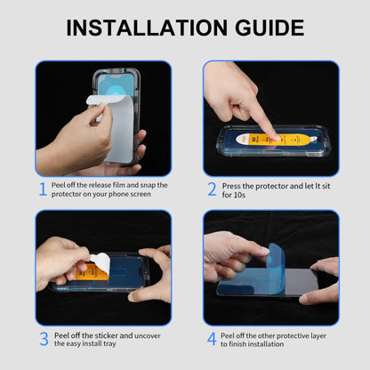 For Samsung Galaxy S23 Ultra 5G ENKAY Easy Install Hot Bending Side Glue Tempered Glass Film - Galaxy S23 Ultra 5G Tempered Glass by ENKAY | Online Shopping UK | buy2fix