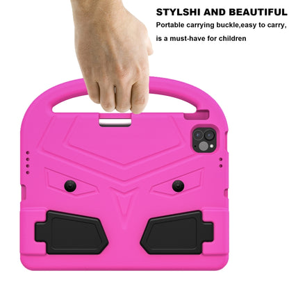 For iPad Air 11 2024 Sparrow Style Shockproof Kickstand EVA Tablet Case(Rose Red) - iPad Air 11 2024 Cases by buy2fix | Online Shopping UK | buy2fix