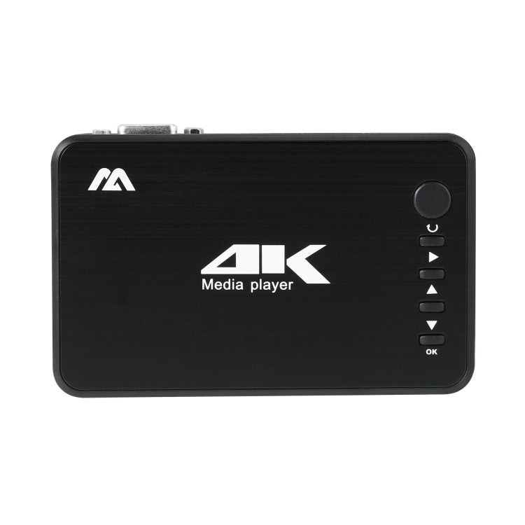 4K 30HZ HDD Player AV+VGA+HDMI SD Card U Disk Player(UK) - Multimedia Player by buy2fix | Online Shopping UK | buy2fix