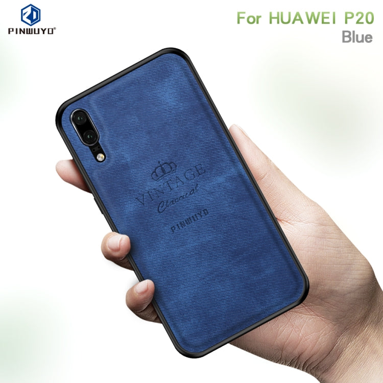 PINWUYO Shockproof Waterproof Full Coverage PC + TPU + Skin Protective Case for Huawei P20(Gray) - ASUS Cases by PINWUYO | Online Shopping UK | buy2fix