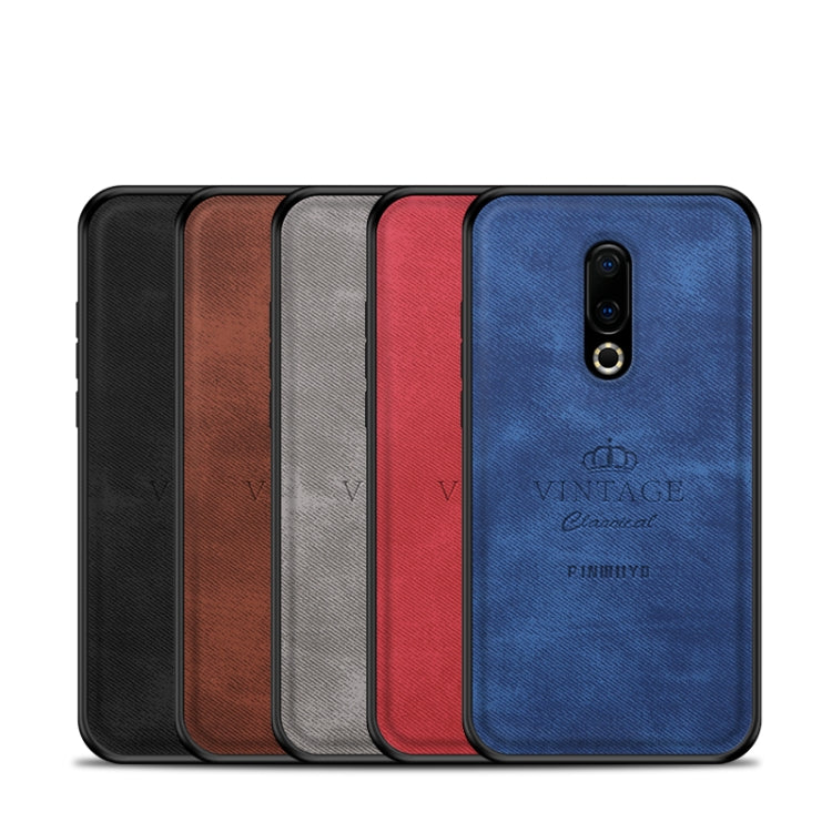 PINWUYO Shockproof Waterproof Full Coverage PC + TPU + Skin Protective Case for Meizu 16th(Blue) - Meizu by PINWUYO | Online Shopping UK | buy2fix