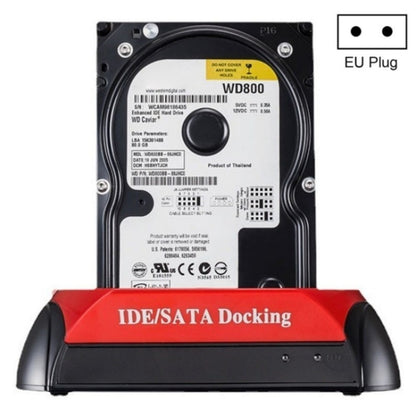 575D USB Hard Disk Holder Laptop Mobile Hard Disk Box 2.5 / 3.5inch SATA IDE HDD Base, Plug:EU Plug - HDD Enclosure by buy2fix | Online Shopping UK | buy2fix