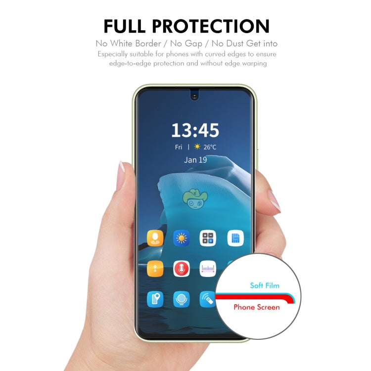 For Motorola Moto G Power 2024 2pcs ENKAY Full Full Glue Coverage Soft Explosion-proof Hydrogel Film - Others by ENKAY | Online Shopping UK | buy2fix