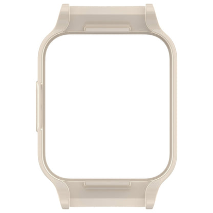 For Redmi Watch 3 Active Half Pack PC Watch Protective Case(Creamy White) - Watch Cases by buy2fix | Online Shopping UK | buy2fix