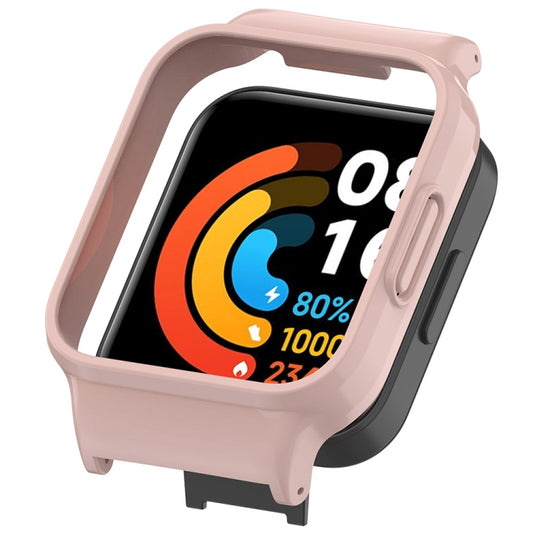 For Redmi Watch 3 Half Pack PC Watch Protective Case(Pink) - Watch Cases by buy2fix | Online Shopping UK | buy2fix