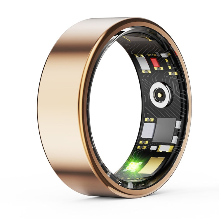 R11M SIZE 9 Smart Ring, Support Heart Rate / Blood Oxygen / Sleep / Multiple Sports Modes(Gold) - Smart Rings / Smart Telephones by buy2fix | Online Shopping UK | buy2fix