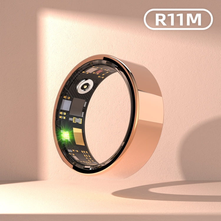 R11M SIZE 11 Smart Ring, Support Heart Rate / Blood Oxygen / Sleep / Multiple Sports Modes(Gold) - Smart Rings / Smart Telephones by buy2fix | Online Shopping UK | buy2fix