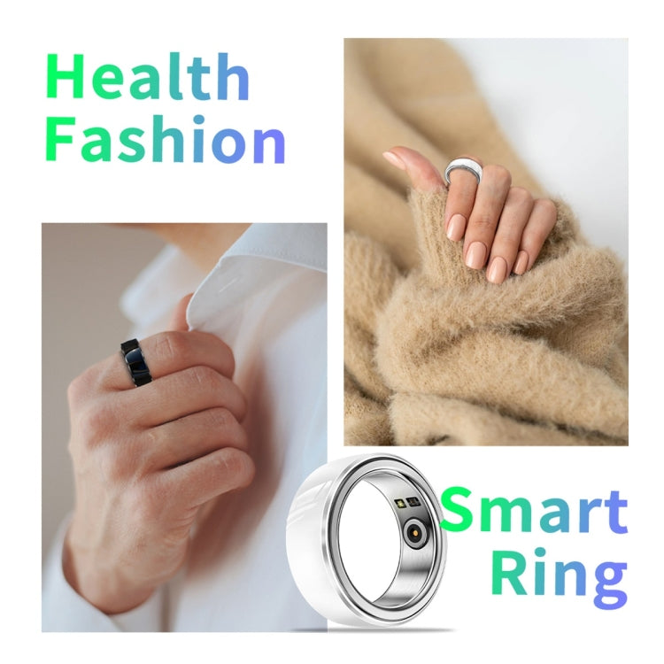 R8 SIZE 20 Smart Ring, Support Heart Rate / Blood Oxygen / Sleep / Multiple Sports Modes(Black) - Smart Rings / Smart Telephones by buy2fix | Online Shopping UK | buy2fix