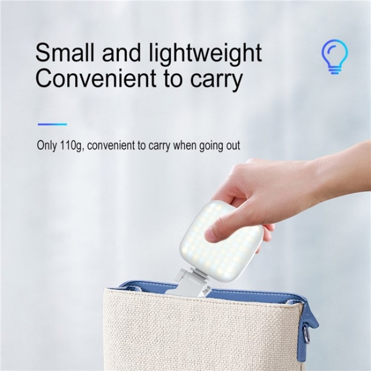 V15 Mini Clip-On Portable LED Fill Light Phone Laptop Video Conference Live Streaming Fill Lamp(White) - Selfie Light by buy2fix | Online Shopping UK | buy2fix