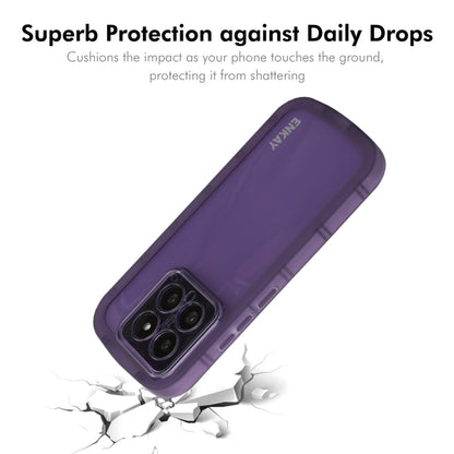 For Xiaomi 14 Pro ENKAY Hat-Prince Translucent Matte TPU Phone Case + 3D Hot Bending Film(Purple) - 14 Pro Cases by ENKAY | Online Shopping UK | buy2fix