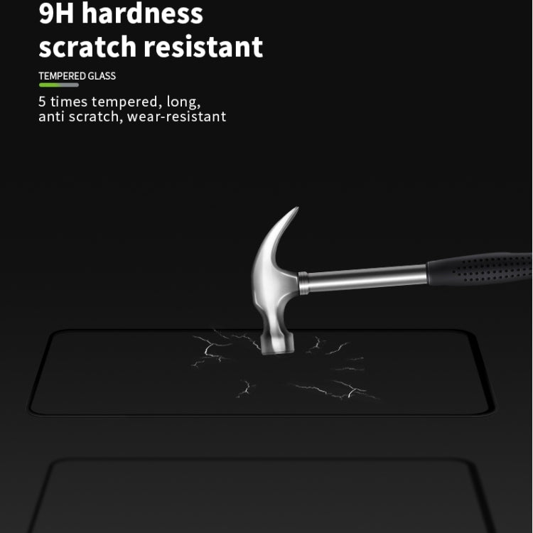 PINWUYO 9H 3D Curved Tempered Glass Film for Galaxy M10 （black） - Galaxy Tempered Glass by PINWUYO | Online Shopping UK | buy2fix