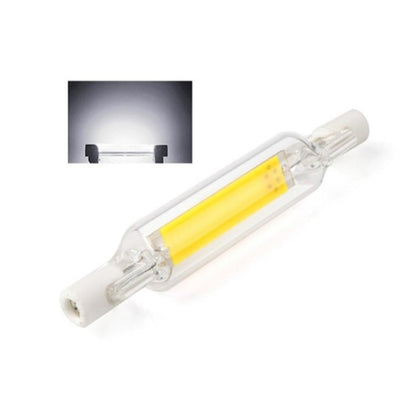 R7S 5W COB LED Lamp Bulb Glass Tube for Replace Halogen Light Spot Light,Lamp Length: 78mm, AC:110v(Cool White) - LED Blubs & Tubes by buy2fix | Online Shopping UK | buy2fix