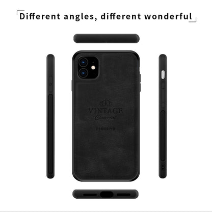 For iPhone 11 PINWUYO Shockproof Waterproof Full Coverage PC + TPU + Skin Protective Case (Black) - iPhone 11 Cases by PINWUYO | Online Shopping UK | buy2fix