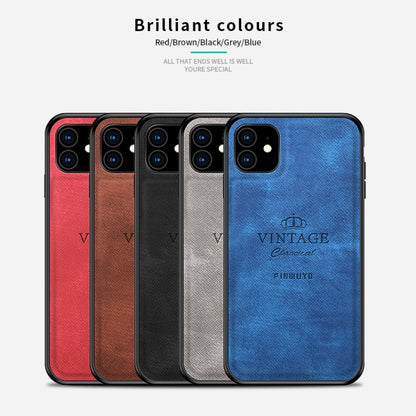 For iPhone 11 PINWUYO Shockproof Waterproof Full Coverage PC + TPU + Skin Protective Case (Gray) - iPhone 11 Cases by PINWUYO | Online Shopping UK | buy2fix