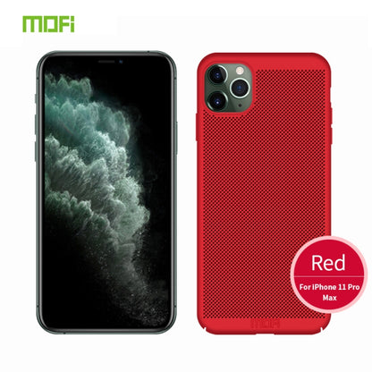 For iPhone 11 Pro Max MOFI Breathable PC Ultra-thin All-inclusive Protective Case(Red) - iPhone 11 Pro Max Cases by MOFI | Online Shopping UK | buy2fix