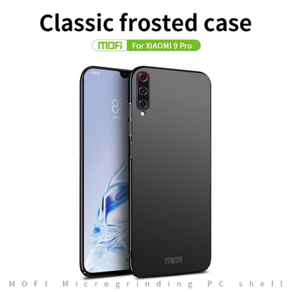 For Xiaomi Mi 9 Pro MOFI Frosted PC Ultra-thin Hard Case(Black) - Xiaomi Cases by MOFI | Online Shopping UK | buy2fix