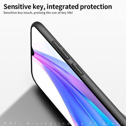 For Xiaomi RedMi Note8T MOFI Frosted PC Ultra-thin Hard Case(Black) - Xiaomi Cases by MOFI | Online Shopping UK | buy2fix