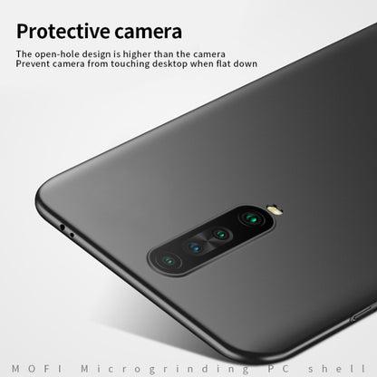 For Xiaomi RedMi K30 MOFI Frosted PC Ultra-thin Hard Case(Black) - Galaxy Phone Cases by MOFI | Online Shopping UK | buy2fix