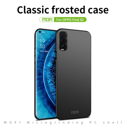 For OPPO Find X2 MOFI Frosted PC Ultra-thin Hard Case(Blue) - OPPO Cases by MOFI | Online Shopping UK | buy2fix