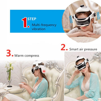 Nuotai Y10-7 Head And Eye Integrated Visual Electric Massager With MP3 Download Function - Massage & Relaxation by buy2fix | Online Shopping UK | buy2fix